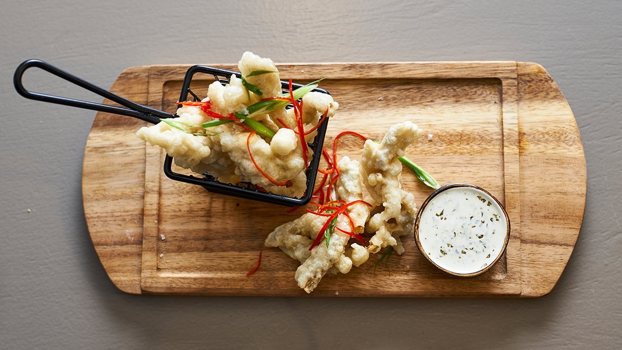 Setas en tempura Setas en tempura